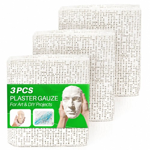 Plaster casting kit 3pcs - plaster,