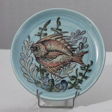 Assiette céramique décor de