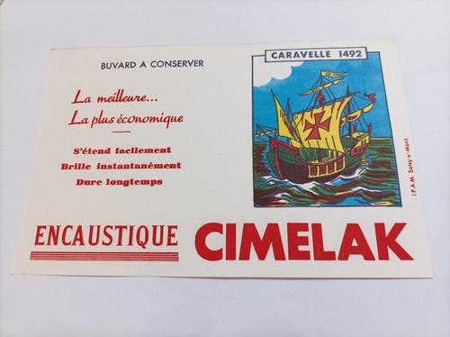 Ancien buvard cimelak - ancien,