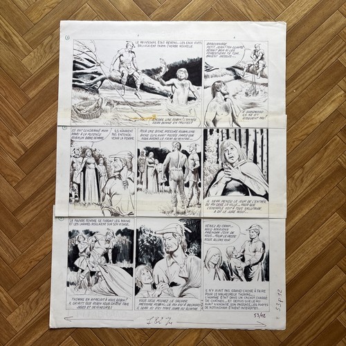 Planche originale coelho - de,