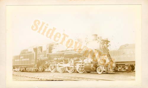 Bangor aroostook railroad - &,