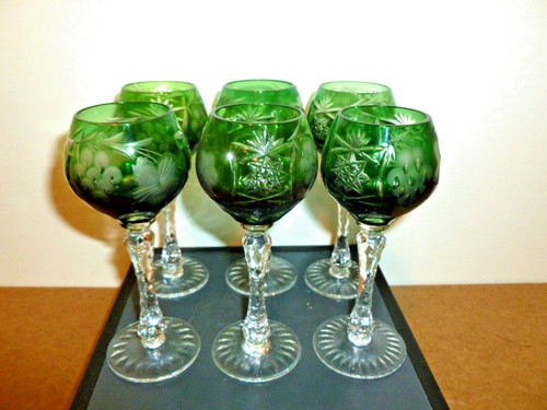 Verres cristal lorrain - 6,