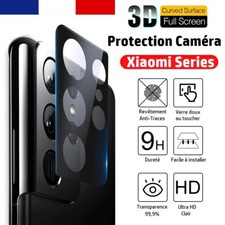 3D Protection Caméra Verre Trempé Xiaomi Mi Redmi Note 13 12 11 10 10S Pro Ultra