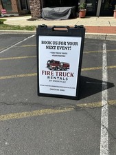 A-frame 24x36 Aframe Sidewalk Sign 24 X 36 Sandwich Board New Signicade Quality