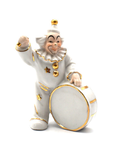 Capodimonte figurine clown - capodimonte,