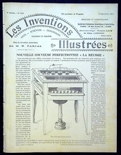 1903 Journal les inventions illustrated n°129 New perfected incubator