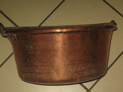Bassine confiture cuivre - à,