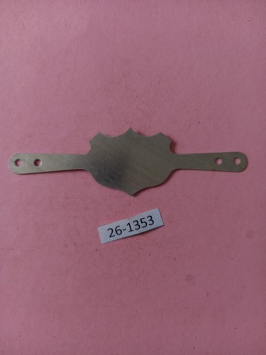 Plaque nominative