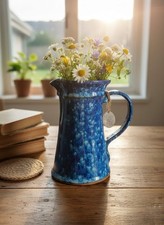 Pichet en Céramique Bleu
