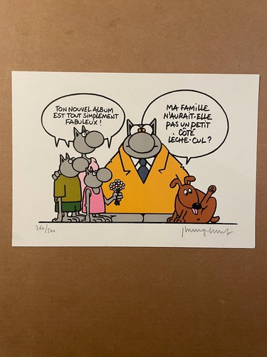 Geluck chat tiré à - -,