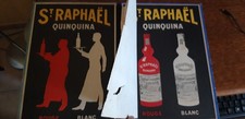 old advertising menu holder - underhand - St Raphaël Quinquina Bistrot 1930