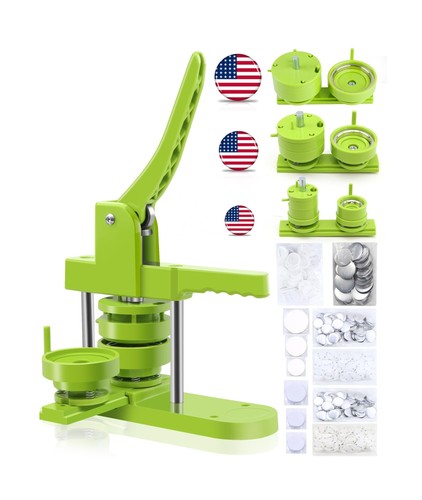 Button maker machine multiple - button,
