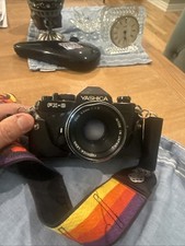 Yashica FX-3 Super 2000 SLR Film Camera With ML 50mm Yashica Lens pls read