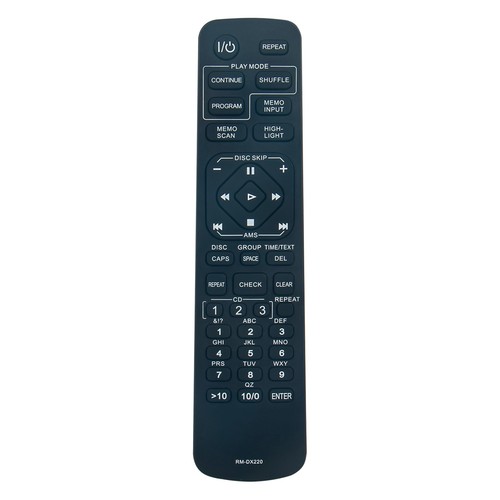 Infrared remote dx220 - remote, rm-dx220