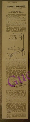 Invention lampe speciale - invention, pour