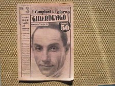 Girardengo I Campioni Du Jour #3 1933 Le Gazette Dello Sport Mario Armature