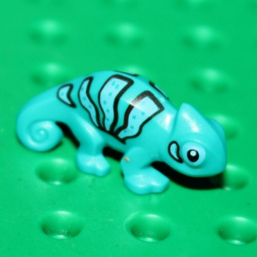Cameleon lego animal dark - lego, :