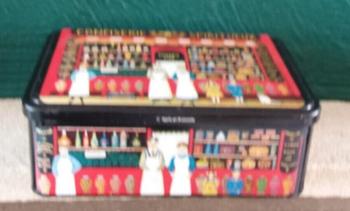 Boîte métal confiserie - métal, et