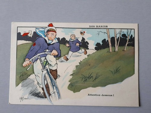 Carte postale nos marins - carte,
