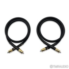 Cardas Golden Reference RCA Cables; 1m Pair Interconnects