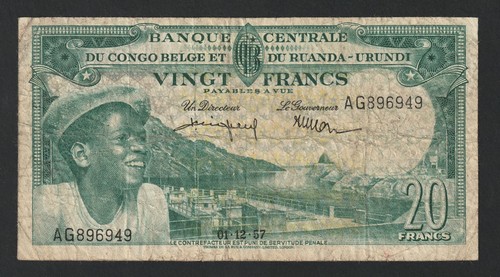 Francs 1957 1 - 1957,, décembre