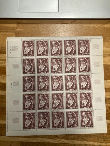 Lot d846 1654 - n°1654, feuille