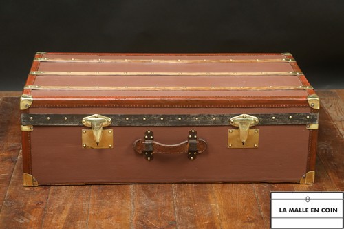 Malle cabine moynat brune - moynat,