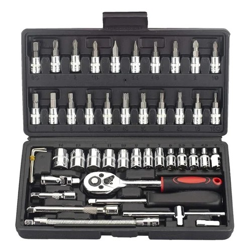 Coffret outils mécanique - coffret, 46