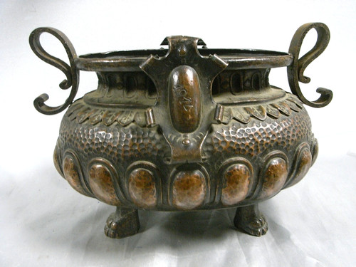 Old planter cover - cover, pot