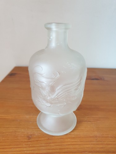 Flacon verre sablé - en,