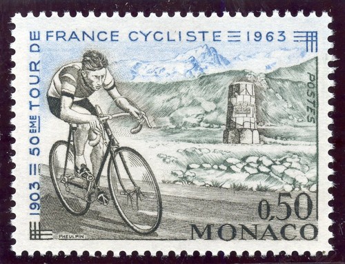 Stamp timbre monaco n - /, de