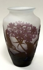 VASE GALLE A DECOR FLORAL