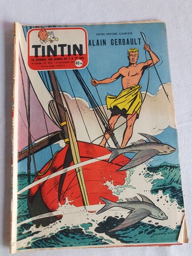Lot journal tintin 1956 - journal,