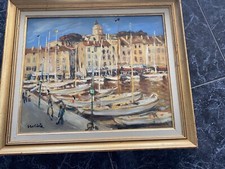 Tableau Peintre Sétois St