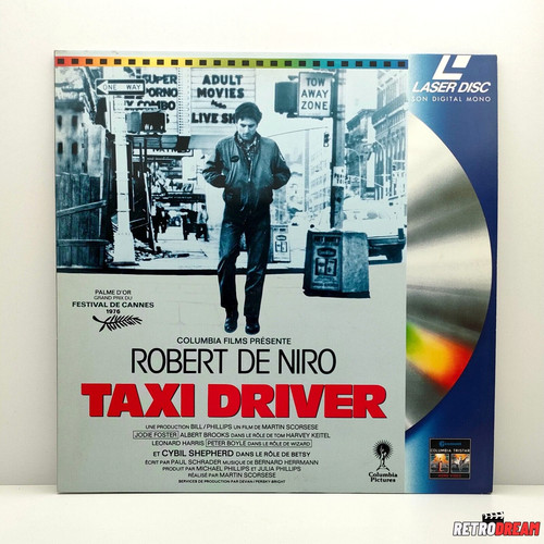Taxi driver laserdisc pal - driver,