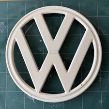 Original VW emblem ivory original logo front mask VW bus T2 T2a bus 67-72 ø 25 cm