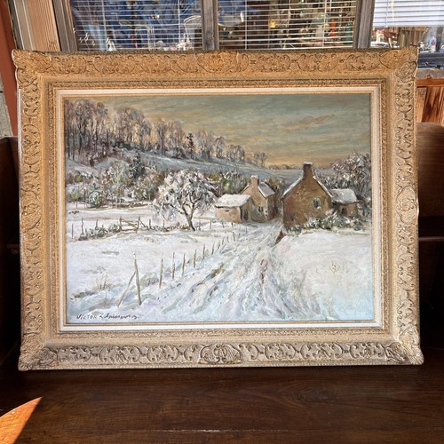 Victor zolnierowicz huile - huile, sur