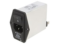 Connecteur FN1394-10-05-11 : pour alimentation AC prise mâle 10A MOUTON