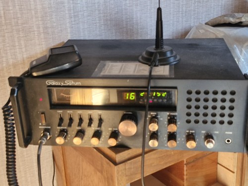Radio station base - station, galaxy