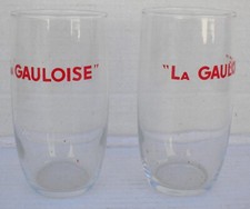 Deux verres tonneau bière LA