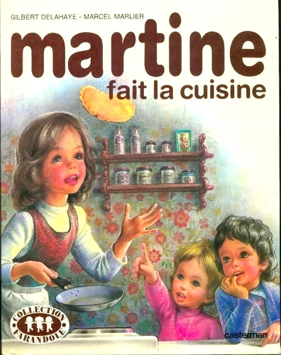 Martine fait cuisine - fait,