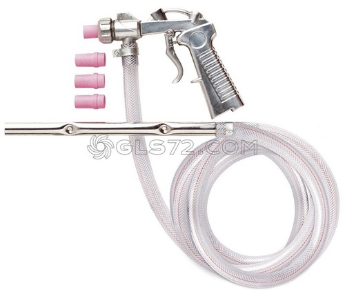 Pistolet sablage avec 4 - avec,