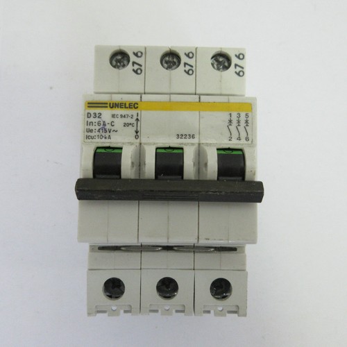 Disjoncteur voies unelec - disjoncteur,