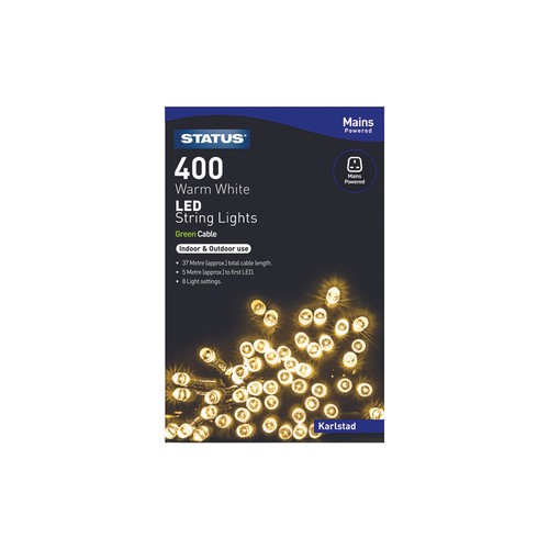 Karlstad 400 chaud led - chaud, blanc