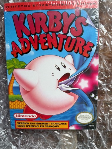 Kirby adventure nes sealed - nes,