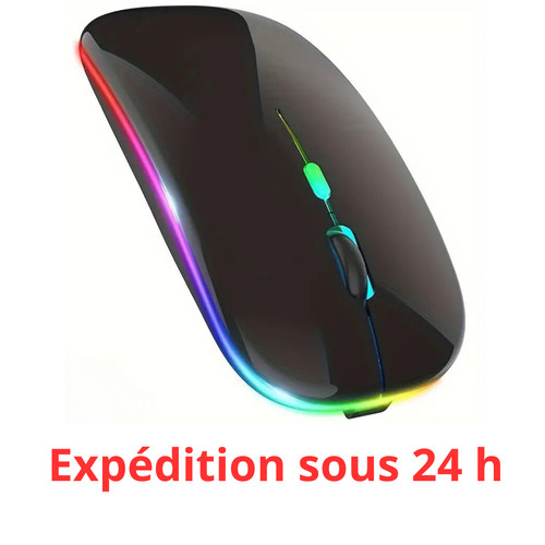 Souris sans fil lumineuse - souris,