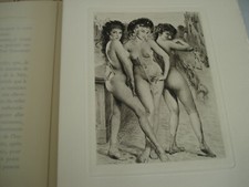 BECAT - Curiosa - LES BAINS DE BADE  - 1958 - Ex. de tête - Boylesve