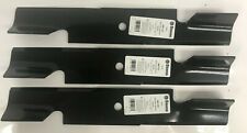 Qty-3 18" Stens 340-121 Notched Air-Lift Blade for 52" Cut Scag  481711