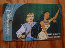 Disneyland Paris Special Coach Driver Passport - 1996 - Original Holes