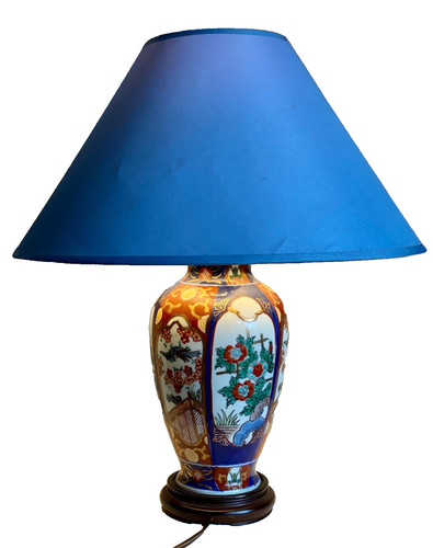 Lampe porcelaine imari des - lampe,